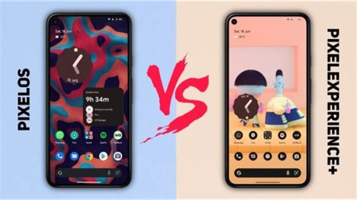 Android 12L ft. Pixel OS vs Pixel Experience Plus Better choice for
