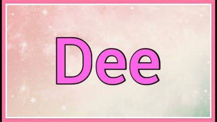 Dee Name meaning, origin, variations and more