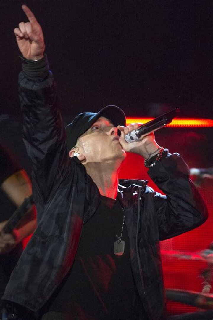 Eminem's exwife Kim Mathers looks well in a blue bikini after