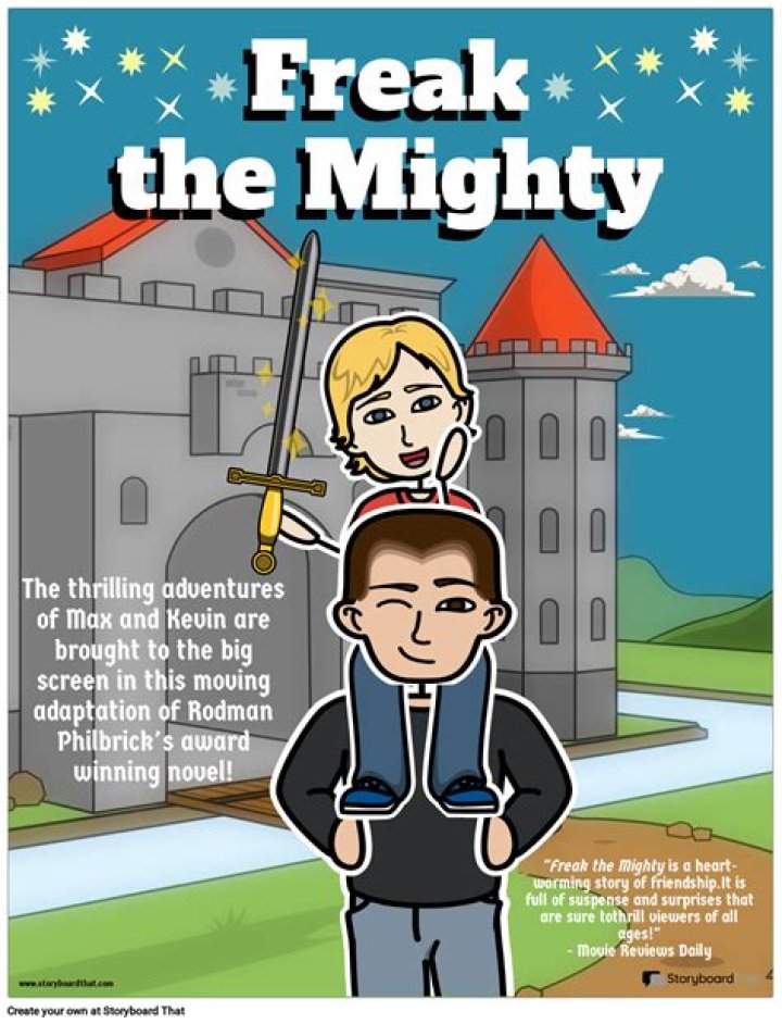 Freak the Mighty Beispiel f&uuml;r ein Filmplakat