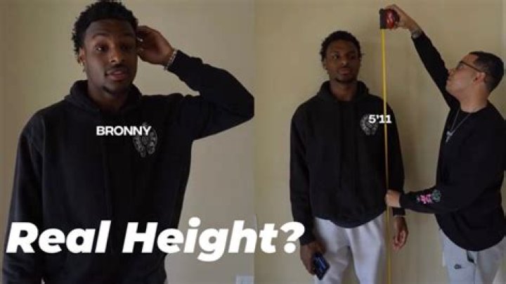 How tall is Bronny James? See how height, wingspan compares to 2003
