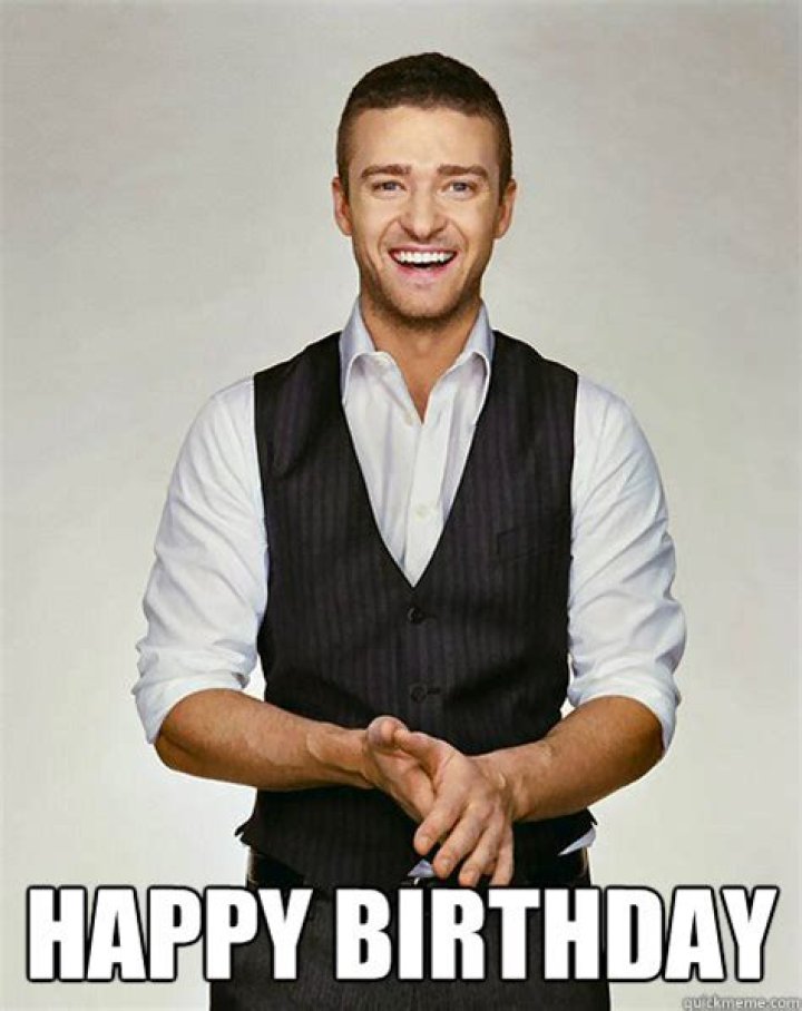 Justin Timberlake Birthday