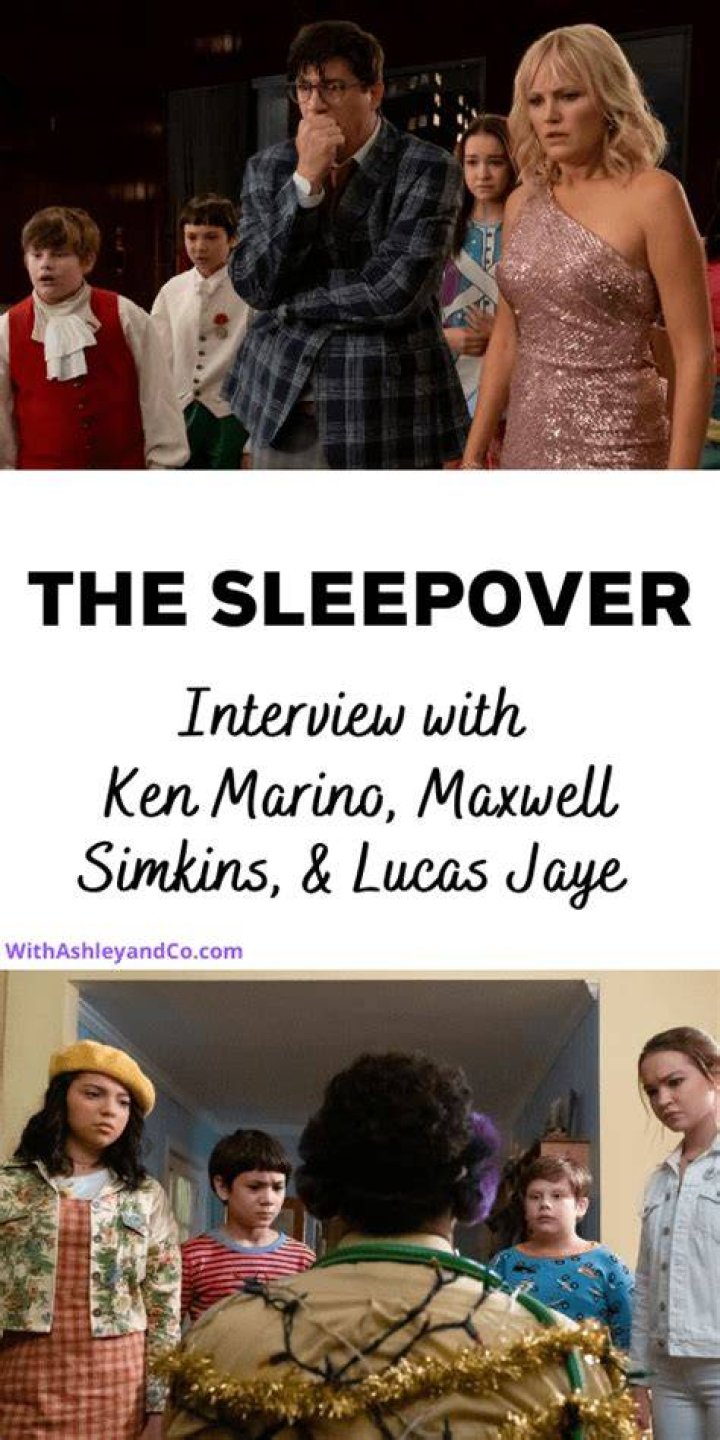 The Sleepover Interview with Ken Marino, Maxwell Simkins, and Lucas Jaye