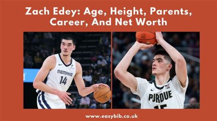 Zach Edey Parents Height How Tall Is Mom Julia Edey?